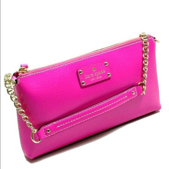 kate spade Handbags - KATE SPADE Shoulder Byrd Wellesley Small Pink Leather Cross Body Bag
